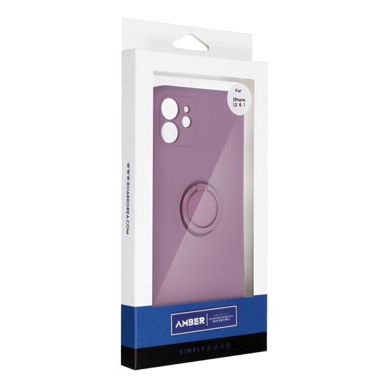 ROAR AMBER apvalks priekš iPhone 15 Plus (6,7") Violets cena un informācija | Telefonu vāciņi, maciņi | 220.lv
