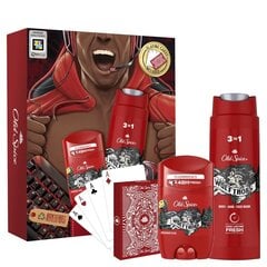 Dāvanu komplekts Old Spice Gamer Wolfthorn vīriešiem: dezodorants, 50 ml + dušas želeja, 250 ml + kārtis цена и информация | Дезодоранты | 220.lv