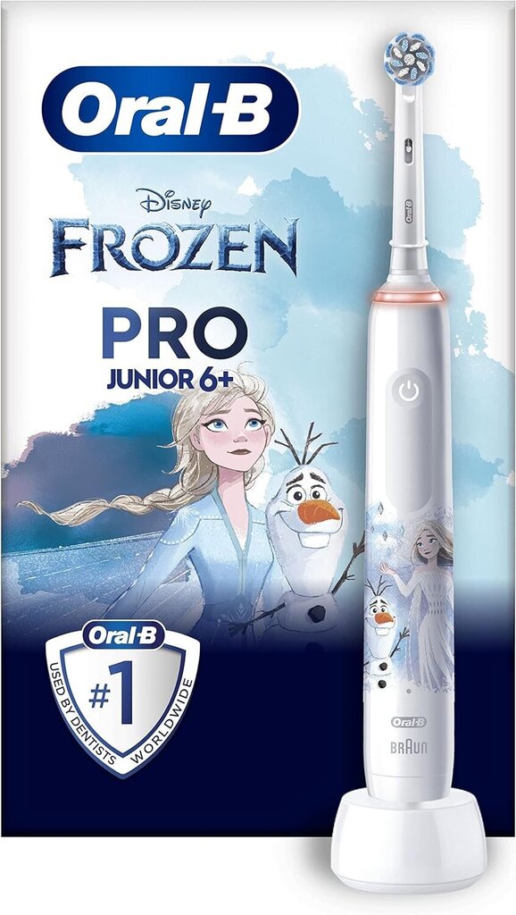 Oral-B Pro Series 3 Junior 6+ Frozen cena un informācija | Elektriskās zobu birstes | 220.lv