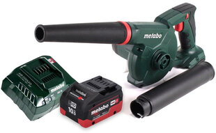 Lapu pūtējs Metabo AG 18, 18 V, ar akumulatoru un lādētāju цена и информация | Пылесосы для сбора листьев, измельчители веток, очистители тротуарной плитки | 220.lv