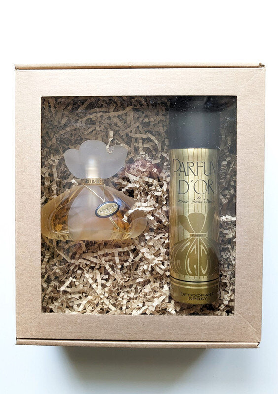 Komplekts sievietēm parfimērijas ūdens EDP + dezodorants Parfum D'OR, 60+150 ml cena un informācija | Sieviešu smaržas | 220.lv