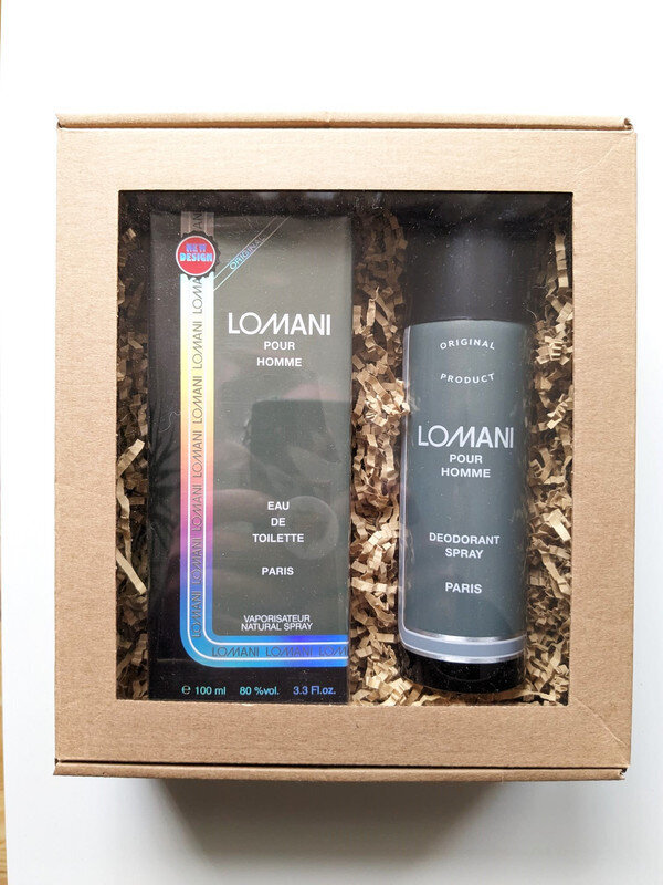 Komplekts vīriešiem tualetes ūdens EDT + dezodorants Lomani, 100+200 ml цена и информация | Vīriešu smaržas | 220.lv