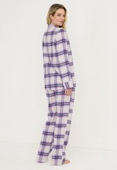 Cellbes sieviešu pidžamas komplekts FELICIA, violetas krāsas cena un informācija | Naktskrekli, pidžamas | 220.lv