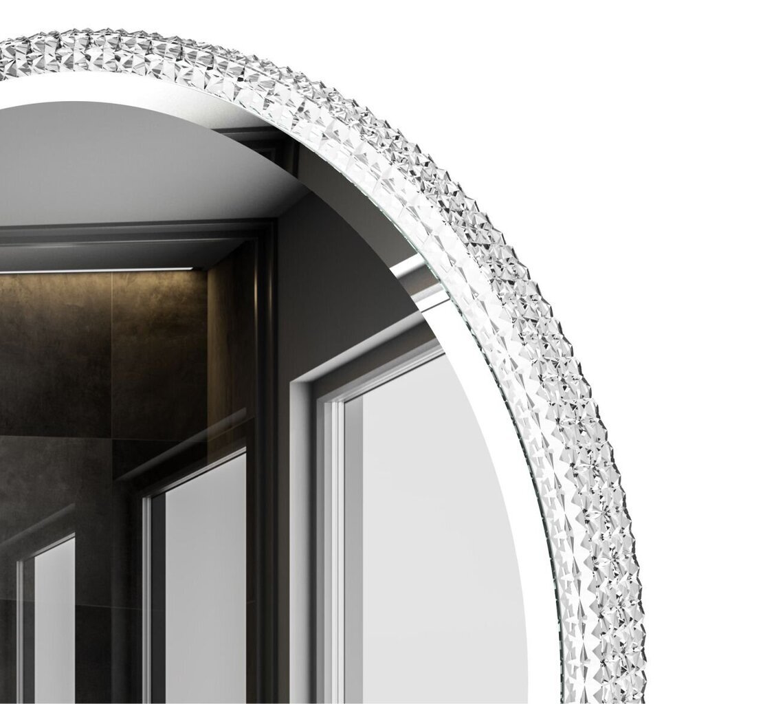LED spogulis Rio, 60 cm cena un informācija | Vannas istabas spoguļi | 220.lv