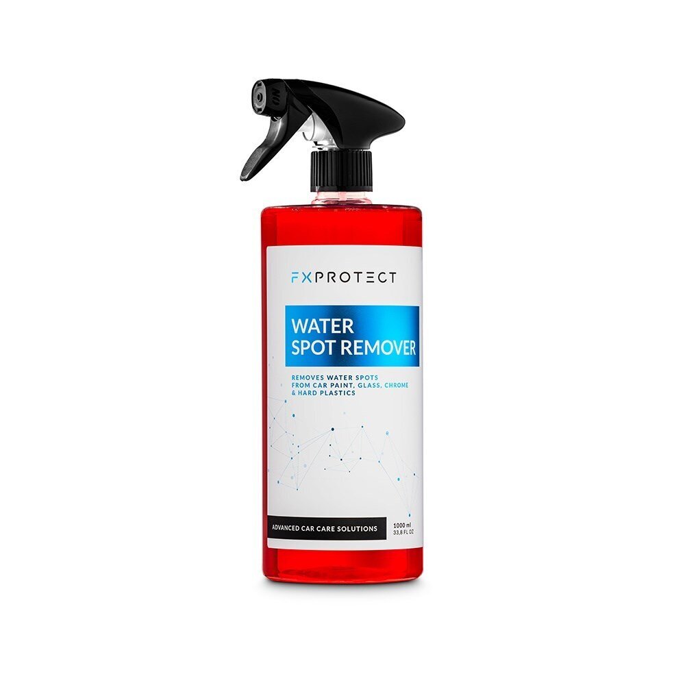 FX Protect WATER SPOT REMOVER - preparāts minerālu nogulumu, tā saukto ūdens plankumu noņemšanai 1000ml cena un informācija | Auto ķīmija | 220.lv