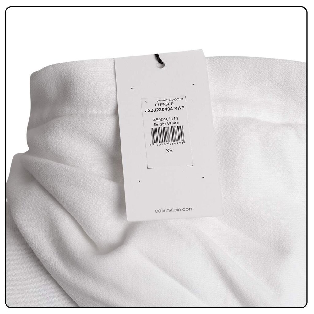 Džemperis sievietēm Calvin Klein Jeans, balts cena un informācija | Jakas sievietēm | 220.lv