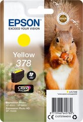 Картридж с оригинальными чернилами Epson 378 Розовый цена и информация | Картриджи для струйных принтеров | 220.lv