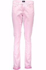 Брюки для женщин Gant, розовые цена и информация | Женские брюки | 220.lv