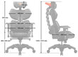 Datorkrēsls COUGAR Terminator, Black/Orange cena un informācija | Biroja krēsli | 220.lv
