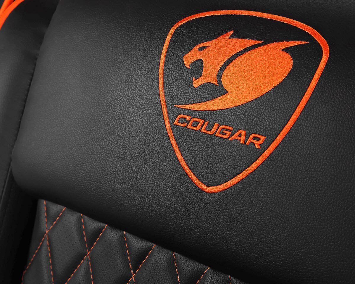 Gaming krēsls COUGAR Ranger, Black/Orange cena un informācija | Biroja krēsli | 220.lv