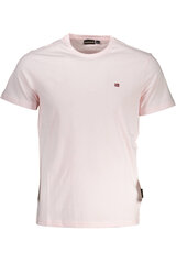 T-krekls vīriešiem Napapijri, rozā cena un informācija | Vīriešu T-krekli | 220.lv