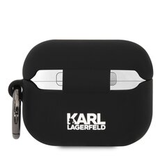 Karl Lagerfeld 3D Logo NFT Karl and Choupette Silicone Case for AirPods 3 Black цена и информация | Аксессуары для наушников | 220.lv