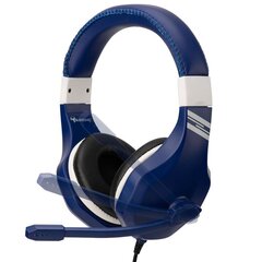 Subsonic Gaming Headset Football, zils cena un informācija | Austiņas | 220.lv