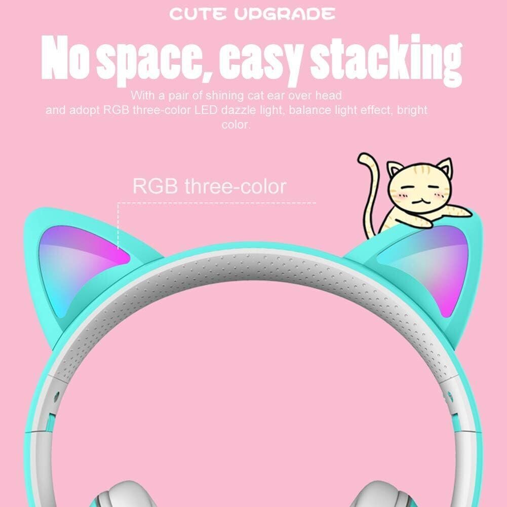 Berimax Cat Ears RGB K26 BRM_0504084LB цена и информация | Austiņas | 220.lv