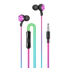 Setty wired earphones SPD-J-313 rainbow цена и информация | Наушники с микрофоном Asus H1 Wireless Чёрный | 220.lv