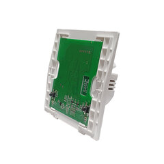 2-кнопочныйовый Zigbee 3.0 умный выключатель с физическими кнопками (однопроводной) SmartWise B2L-ZB-NFP (без передней панели) цена и информация | Электрические выключатели, розетки | 220.lv