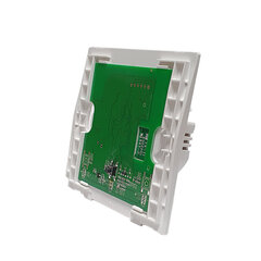 SmartWise B1LN-NFP 1-gang eWeLink gudrais WiFi + RF sienas slēdzis ar fizisko pogu (bez priekšējā paneļa) цена и информация | Электрические выключатели, розетки | 220.lv