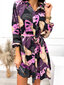 Sieviešu kleita Evora, violeta cena un informācija | Kleitas | 220.lv