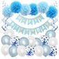 Dzimšanas dienas dekorācijas Happy Birhtday cena un informācija | Svētku dekorācijas | 220.lv