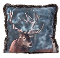 Подушка- Deer 60x60 цена и информация | Декоративные подушки и наволочки | 220.lv