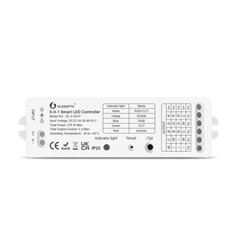 Контроллер светодиодов Zigbee Pro 5-в-1 (Zigbee+RF) 12V / 24V / 36V / 48V / 54V постоянного тока цена и информация | Светодиодные ленты | 220.lv