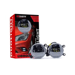 EinParts DL06 Dienas gaitas gaismas LED DRL miglas lukturi 6000K 12/24V priekš Citroen, Mercedes, Mitsubishi, Nissan, Renault, Subaru цена и информация | Фары | 220.lv