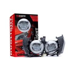 EinParts DL07 Dienas gaitas gaismas LED DRL miglas lukturi 6000K 12/24V priekš Subaru Forester II FL 2006-2008 cena un informācija | Automašīnu spoguļi, restes, lukturi | 220.lv