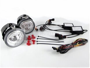 EinParts DL14 Dienas gaitas gaismas LED DRL miglas lukturi 6000K 12/24V priekš Dodge, Jeep, Chrysler cena un informācija | Automašīnu spoguļi, restes, lukturi | 220.lv