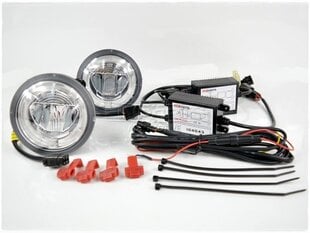 EinParts DL18 Dienas gaitas gaismas LED DRL miglas lukturi 6000K 12/24V priekš Chevrolet, Ford, Mustang, GMC, Pontiac цена и информация | Фары | 220.lv