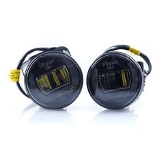 EinParts DL27 Дневные ходовые огни Светодиодные противотуманные фары DRL 6000K 12/24V для Citroen, Dacia, Nissan, Opel, Fiat, Peugeot, Renault, Ford, Honda, Suzuki, Mitsubishi цена и информация | Фары | 220.lv