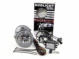 EinParts DL30 Dienas gaitas gaismas LED DRL miglas lukturi 6000K 12/24V priekš Toyota Camry Solara, Tacoma, Tundra, Sequoia цена и информация | Фары | 220.lv