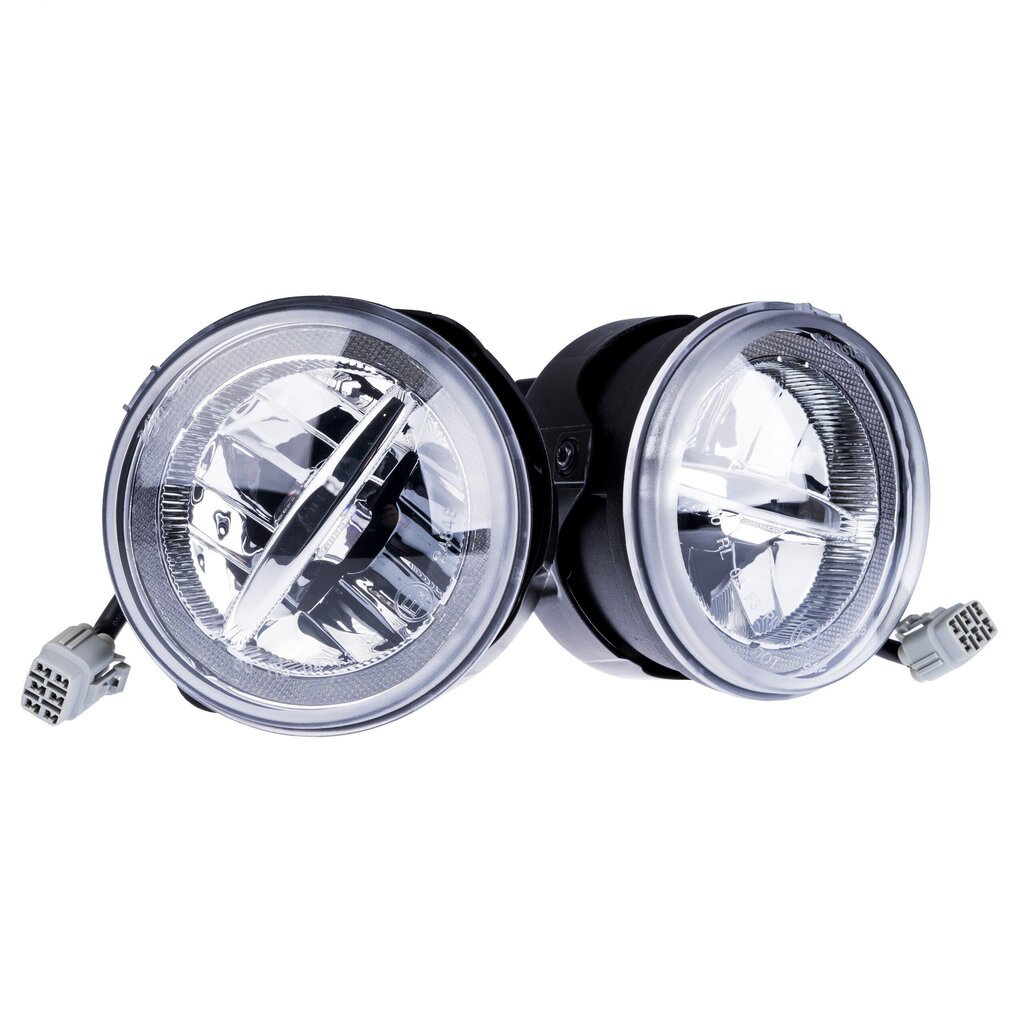 EinParts DL32 Dienas gaitas gaismas LED DRL miglas lukturi 6000K 12/24V priekš Jeep Grand Cherokee 1998-2004 цена и информация | Automašīnu spoguļi, restes, lukturi | 220.lv