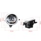 EinParts DL36 Dienas gaitas gaismas LED DRL miglas lukturi 6000K 12/24V priekš Mazda 2/3/5/6, CX-5/7/9 cena un informācija | Automašīnu spoguļi, restes, lukturi | 220.lv