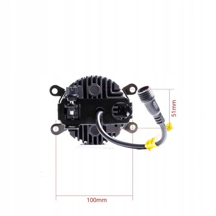 EinParts DL41 Dienas gaitas gaismas LED DRL miglas lukturi 6000K 12/24V priekš Infiniti M Q70 JX Q60 EX QX50 FX QX70, Nissan cena un informācija | Automašīnu spoguļi, restes, lukturi | 220.lv