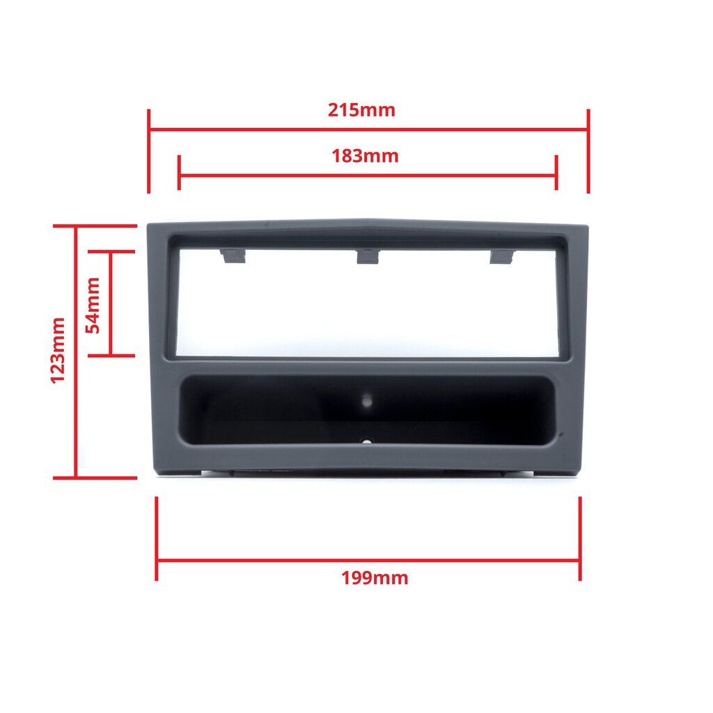 EinParts, Automašīnas radio montāžas rāmis 1 DIN Opel, Vauxhall, Daewoo, GMC cena un informācija | Automašīnas salona daļas | 220.lv