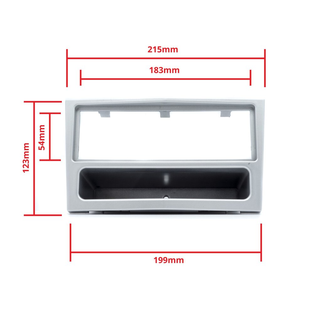 EinParts, Automašīnas radio montāžas rāmis 1 DIN Opel, Vauxhall, Daewoo, GMC cena un informācija | Automašīnas salona daļas | 220.lv