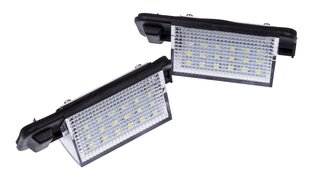 LED numura zīmes apgaismojums 6000K BMW E36 1992-1998 cena un informācija | Auto spuldzes | 220.lv