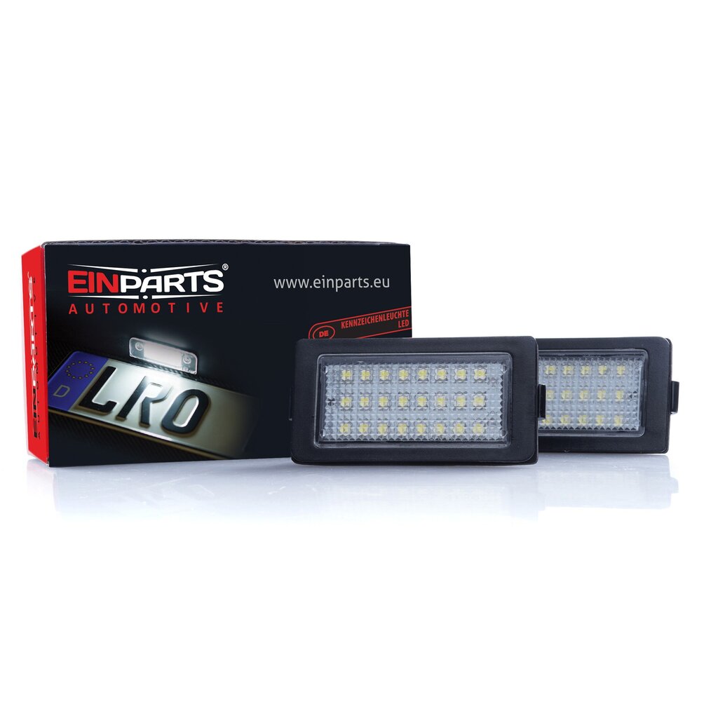 LED numura zīmes apgaismojums 6000K BMW E38 1995-2001 cena un informācija | Auto spuldzes | 220.lv