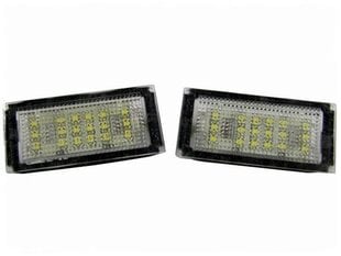 LED numura zīmes apgaismojums 6000K BMW seria 3 E46 Coupe FL, E46 M3 FL 2003-2006 cena un informācija | Auto spuldzes | 220.lv