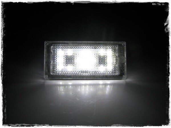 LED numura zīmes apgaismojums 6000K BMW seria 7 E65/E66 2001-2008 cena un informācija | Auto spuldzes | 220.lv