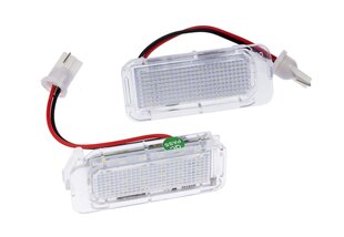 LED numura zīmes apgaismojums 6000K Ford Fiesta Focus Galaxy Kuga Mondeo Transit cena un informācija | Auto spuldzes | 220.lv