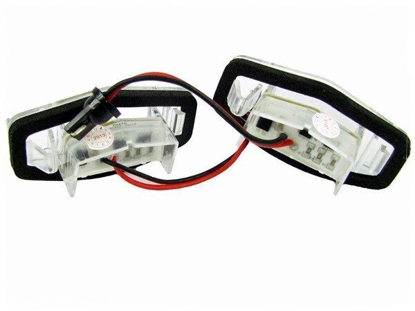 LED numura zīmes apgaismojums 6000K Honda Accord VII, Civic VII, Civic VIII, City IV, Legend III cena un informācija | Auto spuldzes | 220.lv