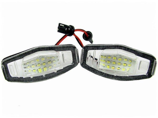 LED numura zīmes apgaismojums 6000K Honda Accord VII, Civic VII, Civic VIII, City IV, Legend III cena un informācija | Auto spuldzes | 220.lv