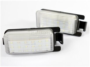 LED numura zīmes apgaismojums 6000K Inifiniti G35/G37, Nissan Tidda, GT-R, Cube Z12, 350Z Z33, 350Z Z34 cena un informācija | Auto spuldzes | 220.lv