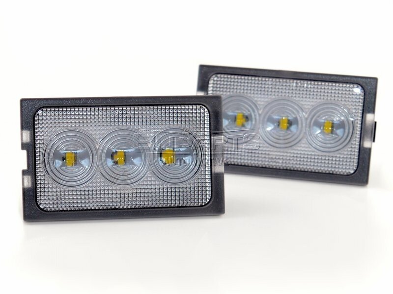 LED numura zīmes apgaismojums 6000K Land Rover Discovery III/IV, Freelander II, Range Rover Sport cena un informācija | Auto spuldzes | 220.lv