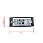 LED numura zīmes apgaismojums 6000K Land Rover Range Rover 2003-2012 цена и информация | Auto spuldzes | 220.lv