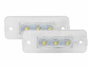 LED numura zīmes apgaismojums 6000K Mercedes GL X164, M ML W164, R W251 cena un informācija | Auto spuldzes | 220.lv