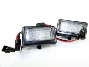 LED numura zīmes apgaismojums 6000K Mercedes ML W164 2005-2011 cena un informācija | Auto spuldzes | 220.lv