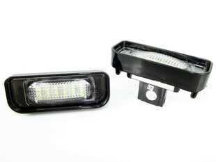 LED numura zīmes apgaismojums 6000K Mercedes S klasa W220, W220 AMG 1995-2005 cena un informācija | Auto spuldzes | 220.lv