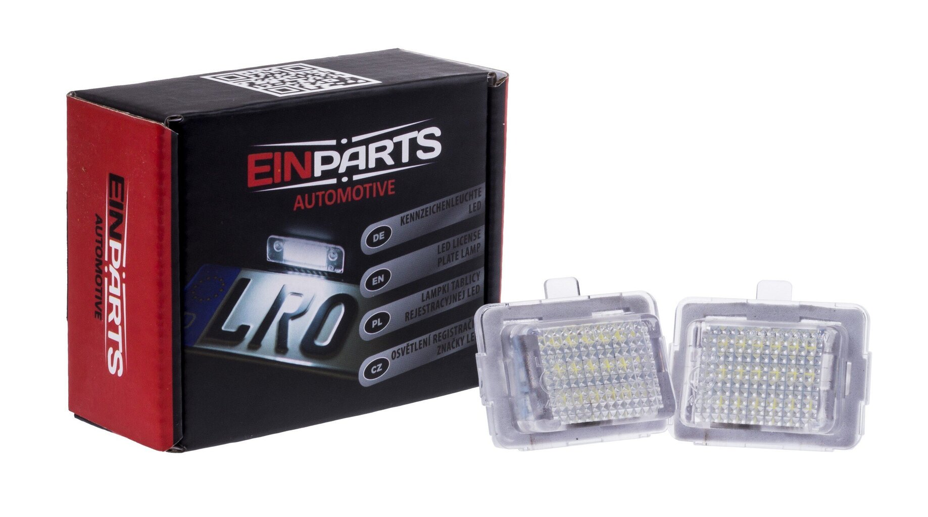 LED numura zīmes apgaismojums 6000K Mercedes W204, CL C216, W212, C207 Coupe, W221 цена и информация | Auto spuldzes | 220.lv